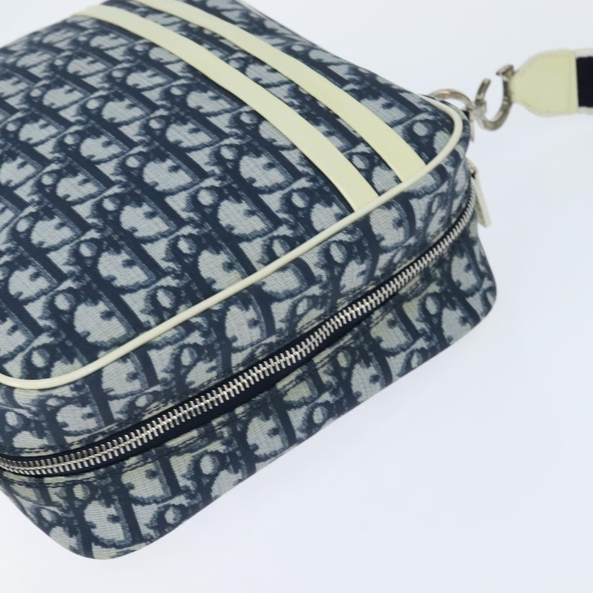 Christian Dior Trotter shoulder bag Canvas, BLUE, CANVAS, Shoulder bag