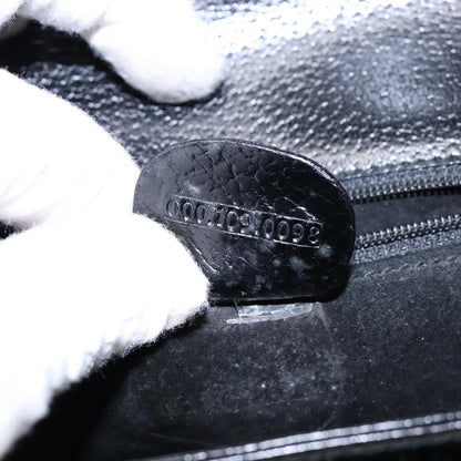 Gucci Vintage Handbag Leather, BLACK, LEATHER, Handbag