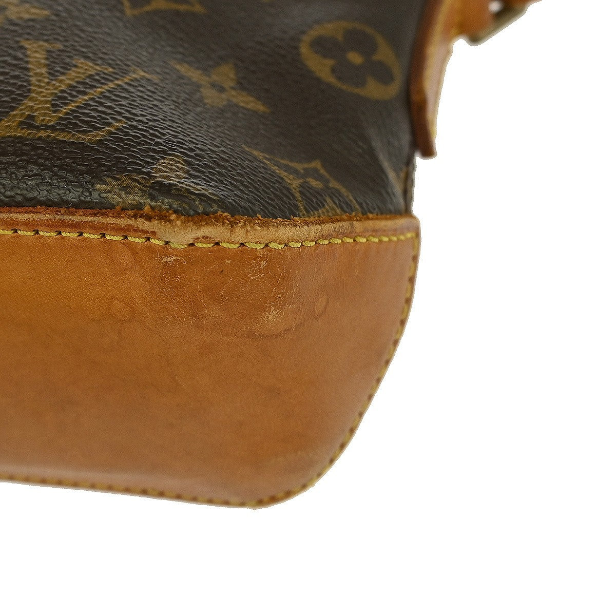 Louis Vuitton Trotteur Handbag Monogram Canvas, BROWN, CANVAS, Shoulder bag