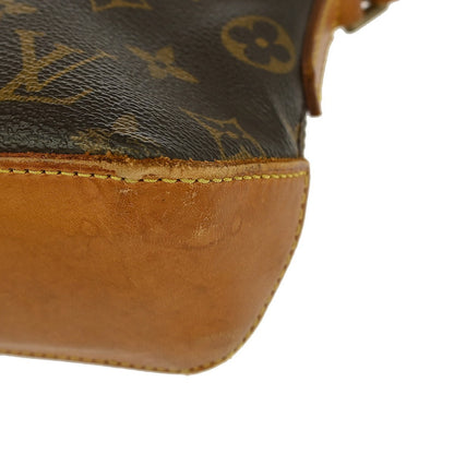 Louis Vuitton Trotteur Handbag Monogram Canvas, BROWN, CANVAS, Shoulder bag