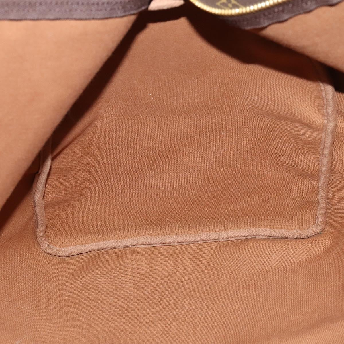 Louis Vuitton Keepall Bag Monogram Canvas, BROWN, CANVAS, Travel bag