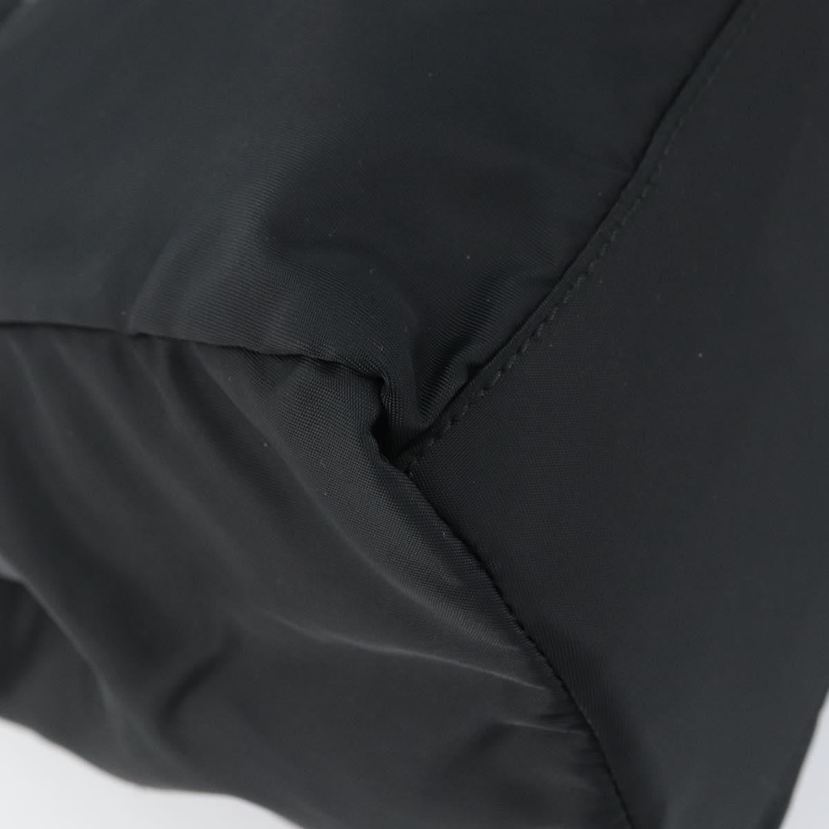 Prada Vintage Tote Nylon, BLACK, NYLON, Tote bag