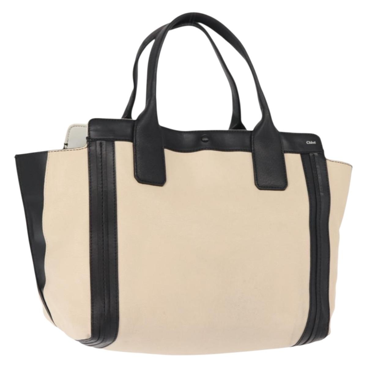 Chloe Alison East West Tote Leather, BEIGE, LEATHER, Handbag
