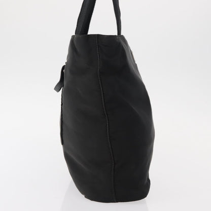 Prada Vintage Tote Nylon, BLACK, NYLON, Tote bag
