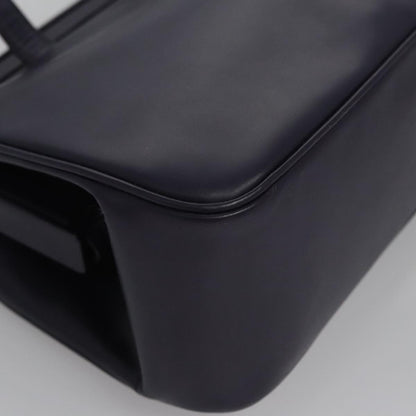 Prada Vintage Handbag Leather, PURPLE, LEATHER, Handbag