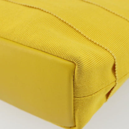 Salvatore Ferragamo Vala Handbag Nylon, YELLOW, NYLON, Handbag