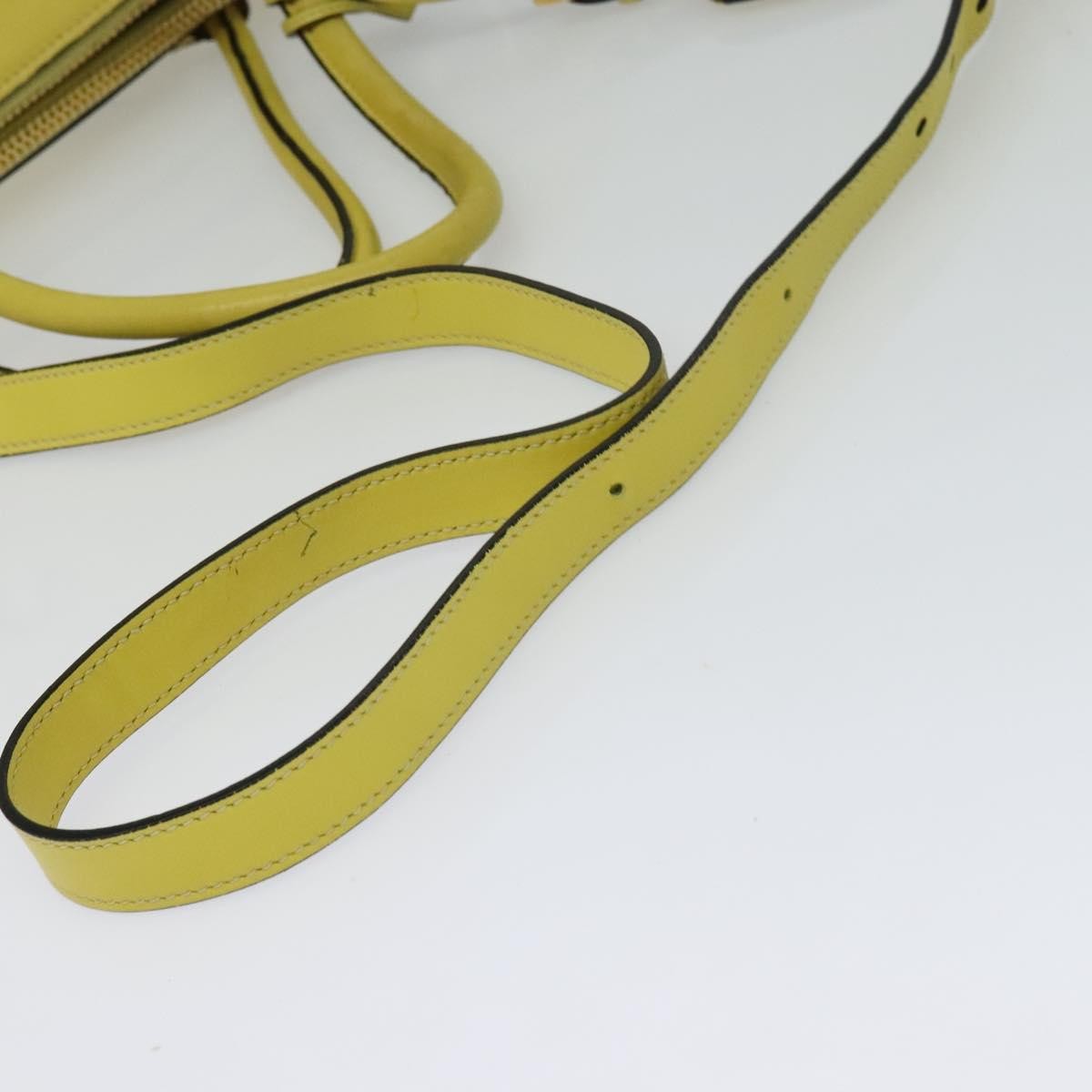 Prada Concept Double Zip Tote Calfskin, YELLOW, LEATHER, Tote bag