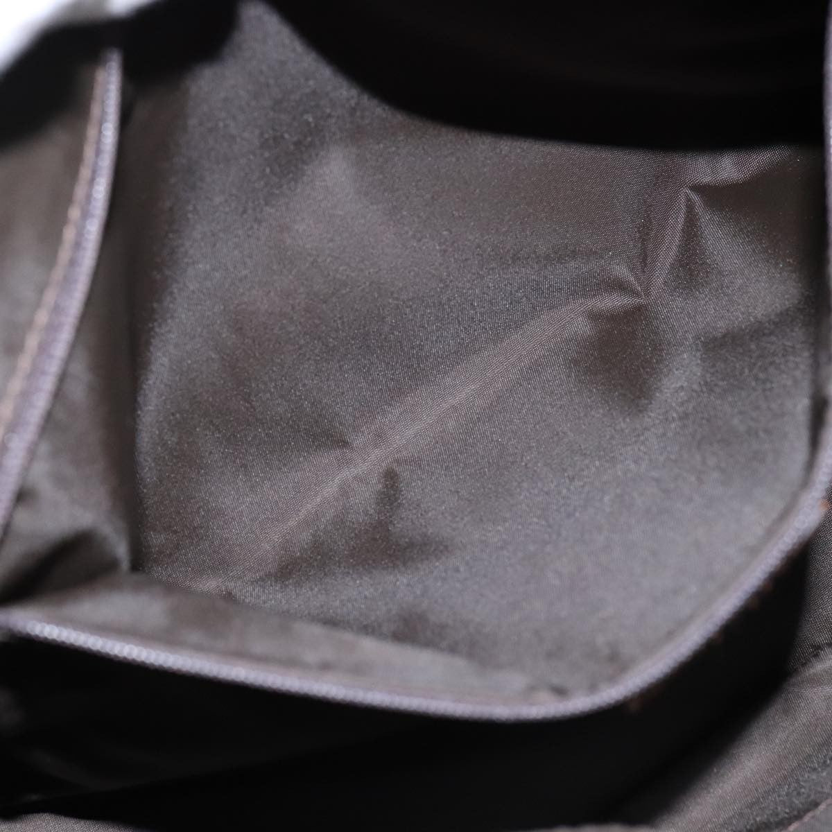 Christian Dior Vintage Trotter Handbag Canvas, BROWN, CANVAS, Handbag