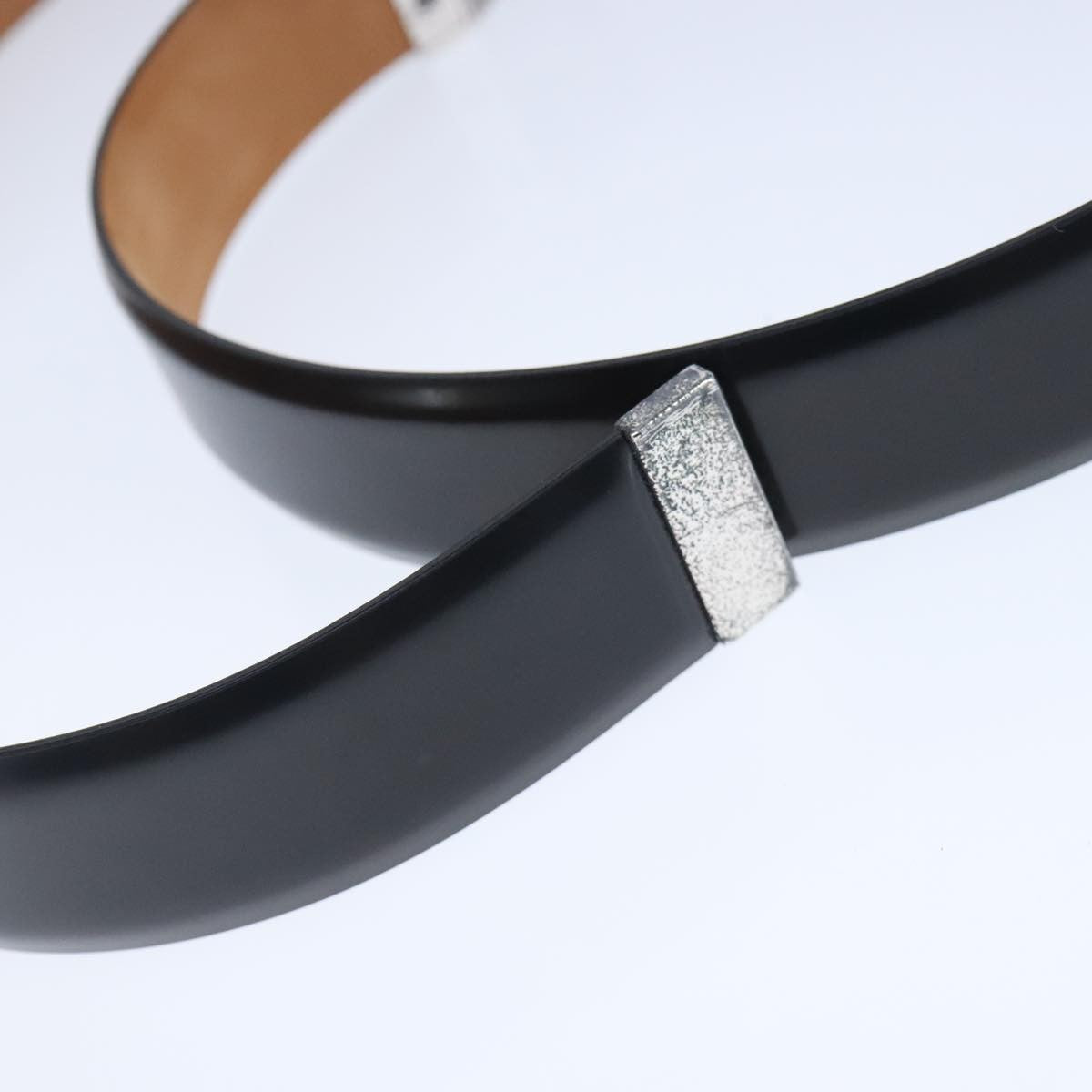 Louis Vuitton Carre Belt Leather, Black, Leather, Belt