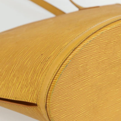 Louis Vuitton Saint Jacques Handbag Epi Leather, Yellow, Leather, Shoulder Bag