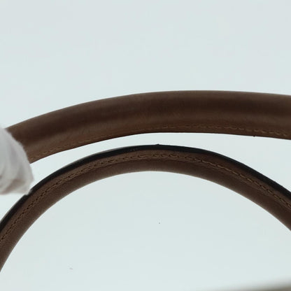 Celine Vintage Macadam Handbag Macadam, BEIGE, LEATHER, Handbag