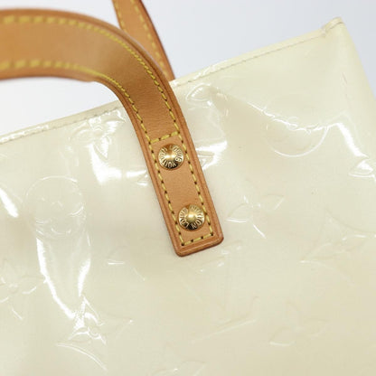 Louis Vuitton Reade Handbag Monogram Vernis, BEIGE, PATENT_LEATHER, Handbag