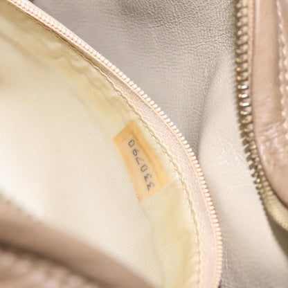 Chanel Vintage Camera Tassel Bag Lambskin, BEIGE, LEATHER, Crossbody bag