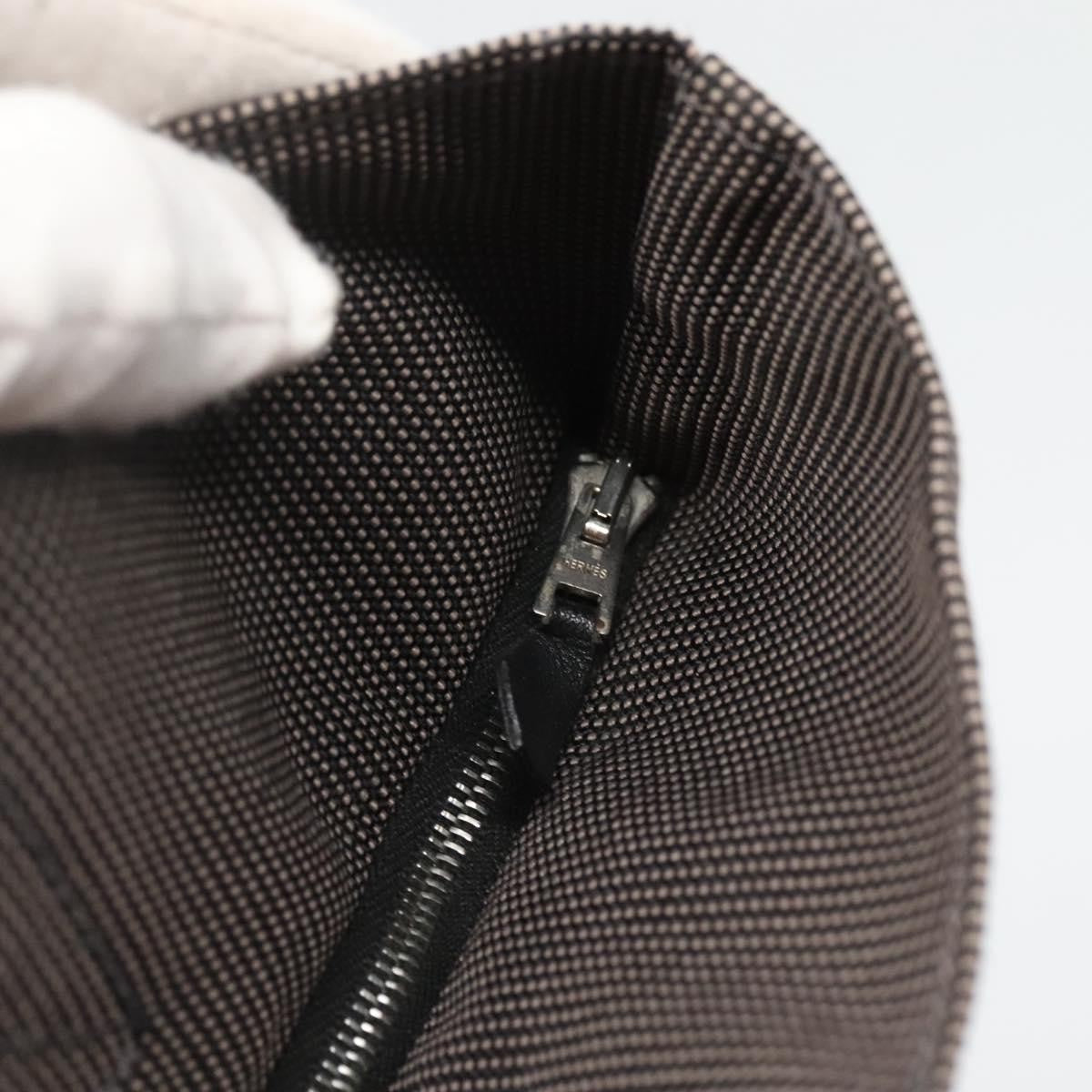 Hermes Fourre-tout Herline Fourre-tout Herline, GRAY, CANVAS, Tote bag