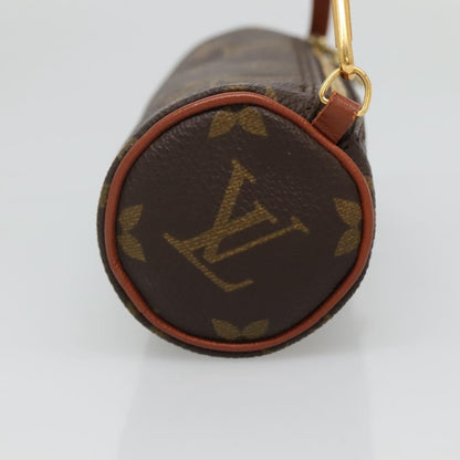 Louis Vuitton Papillon Pochette Monogram Canvas, BROWN, CANVAS, Handbag
