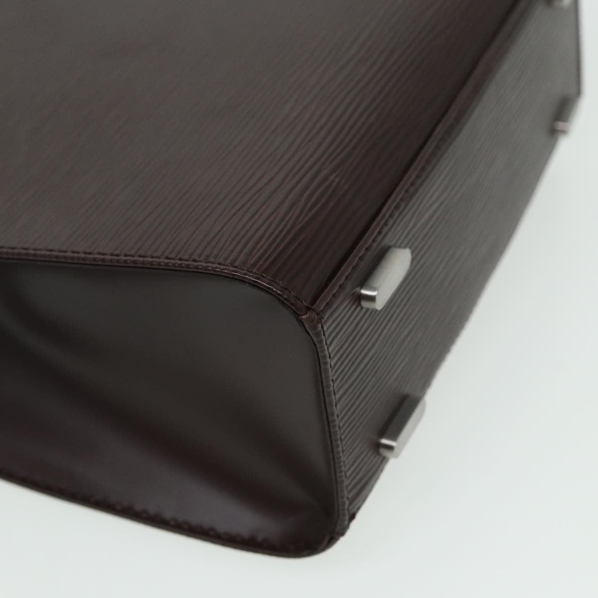 Louis Vuitton Figari Handbag Epi Leather, BROWN, LEATHER, Handbag