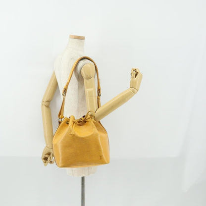 Louis Vuitton Petit Noe Handbag Epi Leather, YELLOW, LEATHER, Shoulder bag