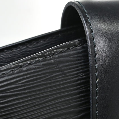 Louis Vuitton Cluny Shoulder Bag Epi Leather, Black, Leather, Shoulder Bag