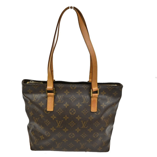 Louis Vuitton Cabas Piano Monogram Canvas, BROWN, CANVAS, Shoulder bag