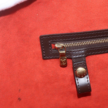 Louis Vuitton Manosque Handbag Damier, BROWN, CANVAS, Tote bag