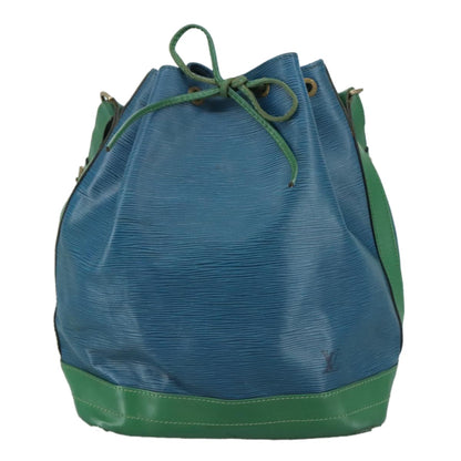 Louis Vuitton Bicolor Noe Handbag Epi Leather, BLUE, LEATHER, Shoulder bag