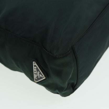 Prada Vintage Zip Tote Tessuto, KHAKI, NYLON, Tote bag