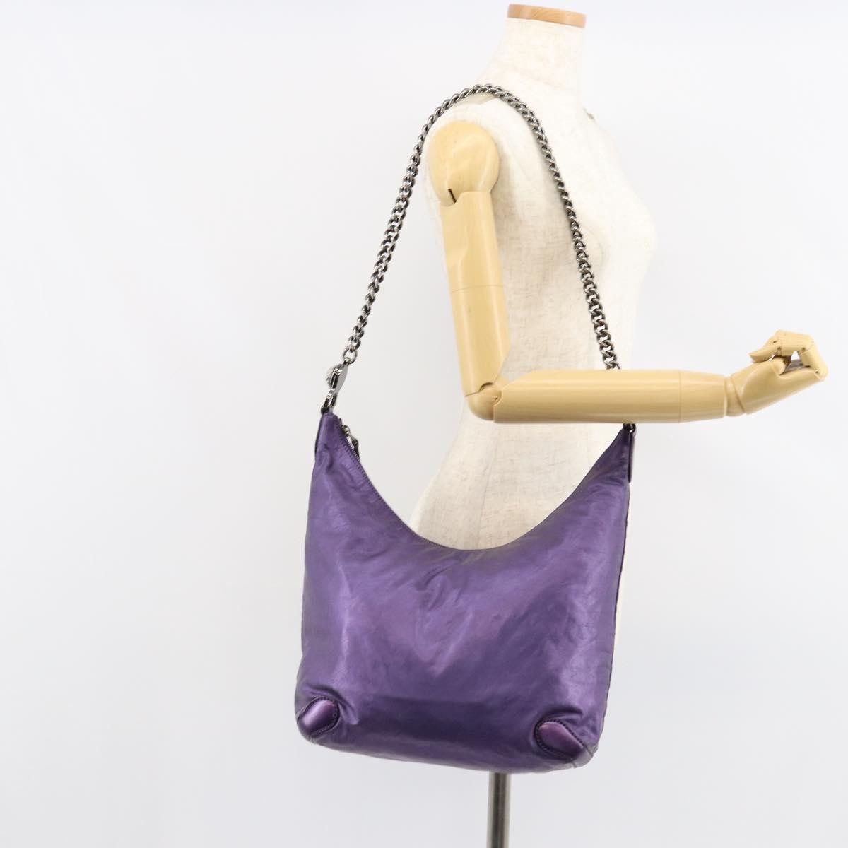 Gucci Galaxy Hobo Leather, PURPLE, LEATHER, Shoulder bag