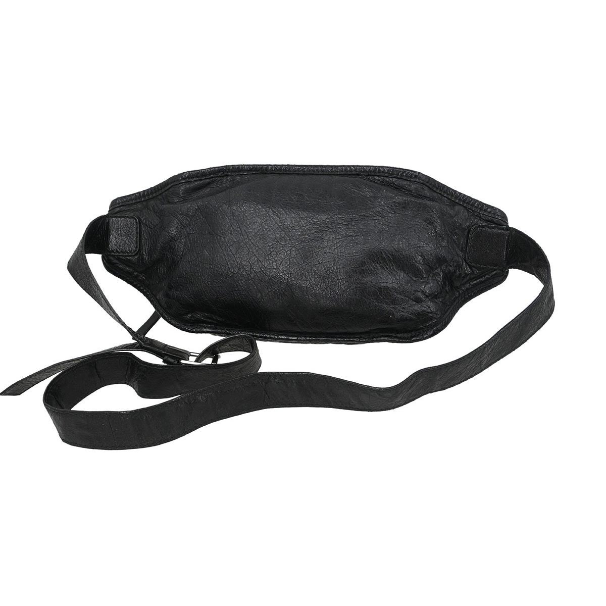 Balenciaga Neo Lift Classic Studs Waist Bag Leather, BLACK, LEATHER, Clutche & pouche