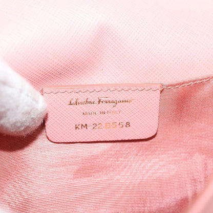 Salvatore Ferragamo Ginny Crossbody Bag Leather, PINK, LEATHER, Shoulder bag