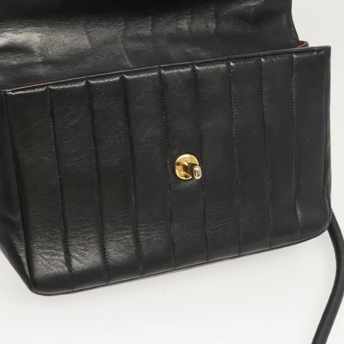 Chanel Mademoiselle Vintage Flap Bag Lambskin, BLACK, LEATHER, Handbag