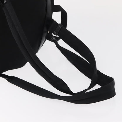 Prada Double Front Pocket Backpack Tessuto, BLACK, NYLON, Backpack