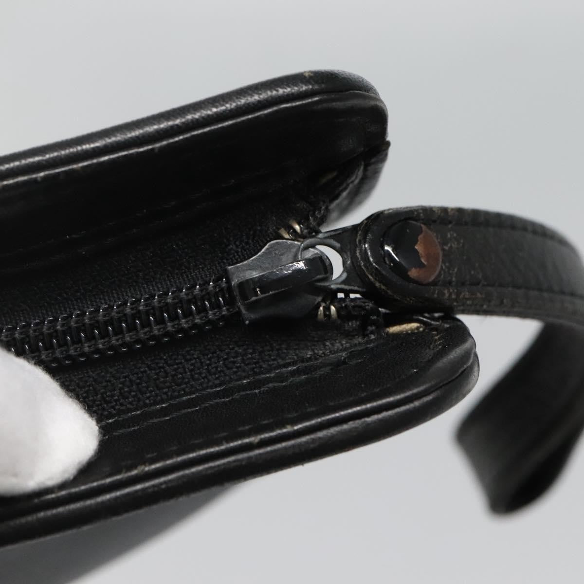 Burberry Zip Clutch Leather, BLACK, LEATHER, Clutche & pouche