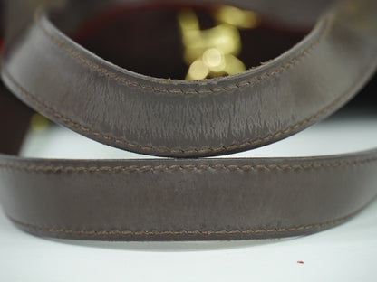 Louis Vuitton Hampstead Handbag Damier, BROWN, CANVAS, Tote bag