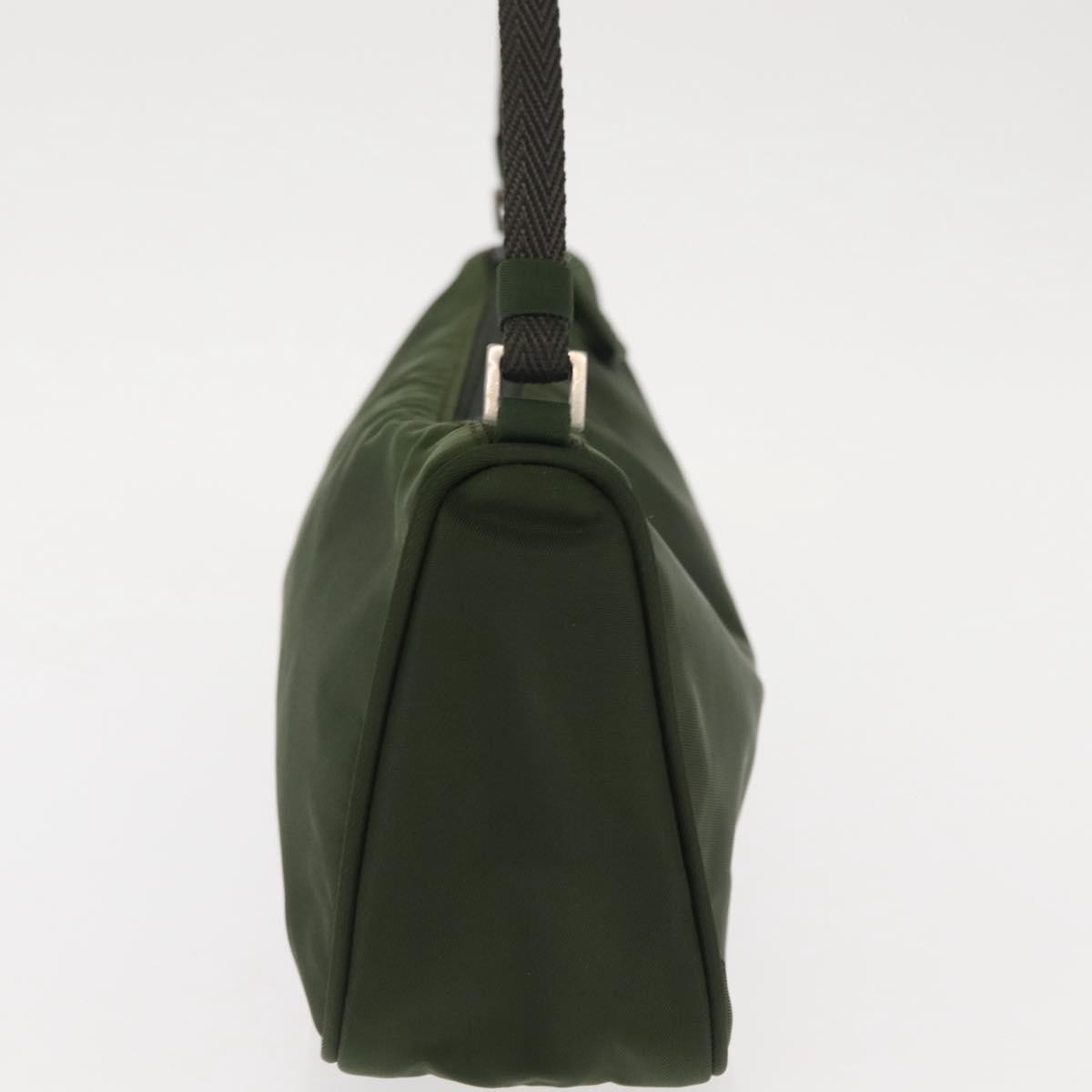 Prada Pochette Shoulder Bag Tessuto, KHAKI, NYLON, Clutche & pouche
