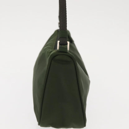 Prada Pochette Shoulder Bag Tessuto, KHAKI, NYLON, Clutche & pouche