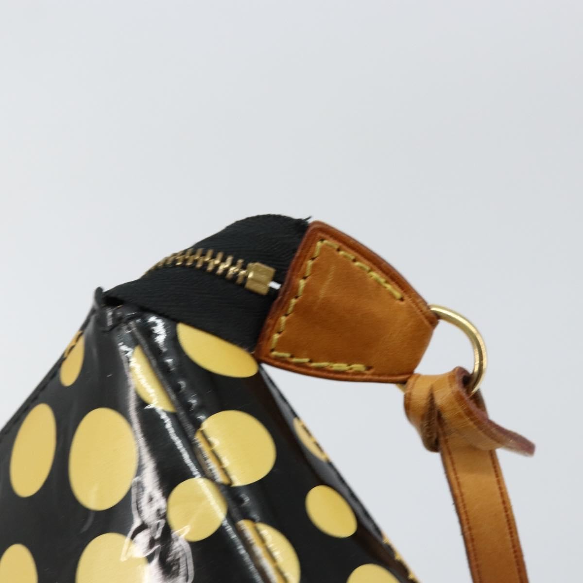 Louis Vuitton Pochette Accessoires NM Kusama Infinity Dots Monogram Vernis, BLACK, PATENT_LEATHER, Clutche & pouche