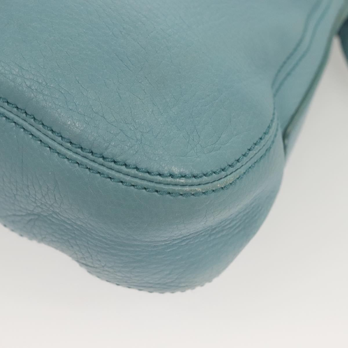 Bottega Veneta Shoulder Bag Leather, BLUE, LEATHER, Shoulder bag