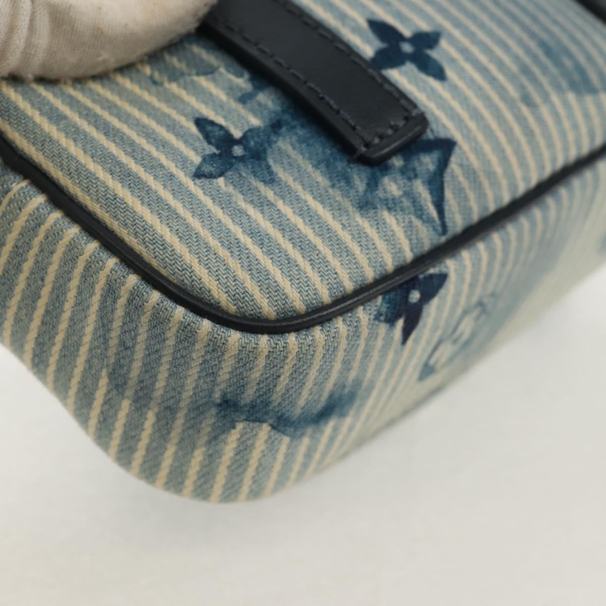 Louis Vuitton Outdoor Pouch Limited Edition Monogram Watercolor Stripes Denim, BLUE, CANVAS, Clutche & pouche