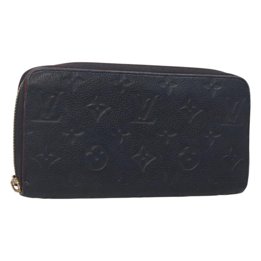 Louis Vuitton Portefeuille zippy Monogramme Empreinte Monogramme Empreinte, NAVY, LEATHER, Wallets