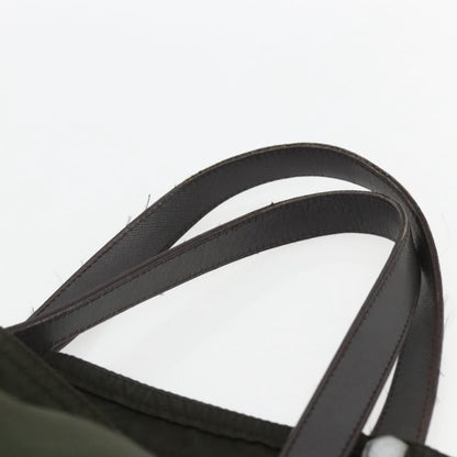 Prada Open Tote Tessuto, KHAKI, NYLON, Tote bag