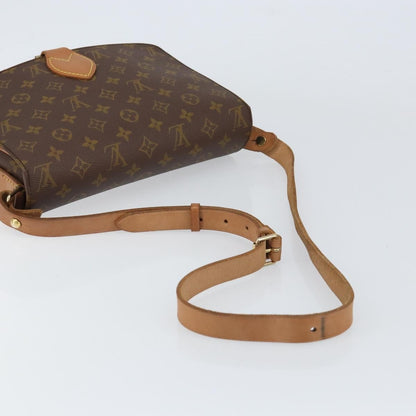 Louis Vuitton Cartouchiere Handbag Monogram Canvas, BROWN, CANVAS, Shoulder bag
