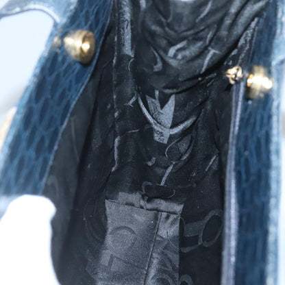 Salvatore Ferragamo Vara shoulder Bag Leather, NAVY, LEATHER, Shoulder bag