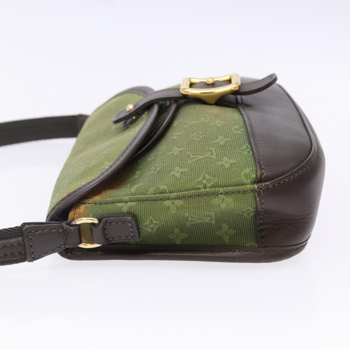 Louis Vuitton Marjorie Handbag Mini Lin, KHAKI, CANVAS, Handbag