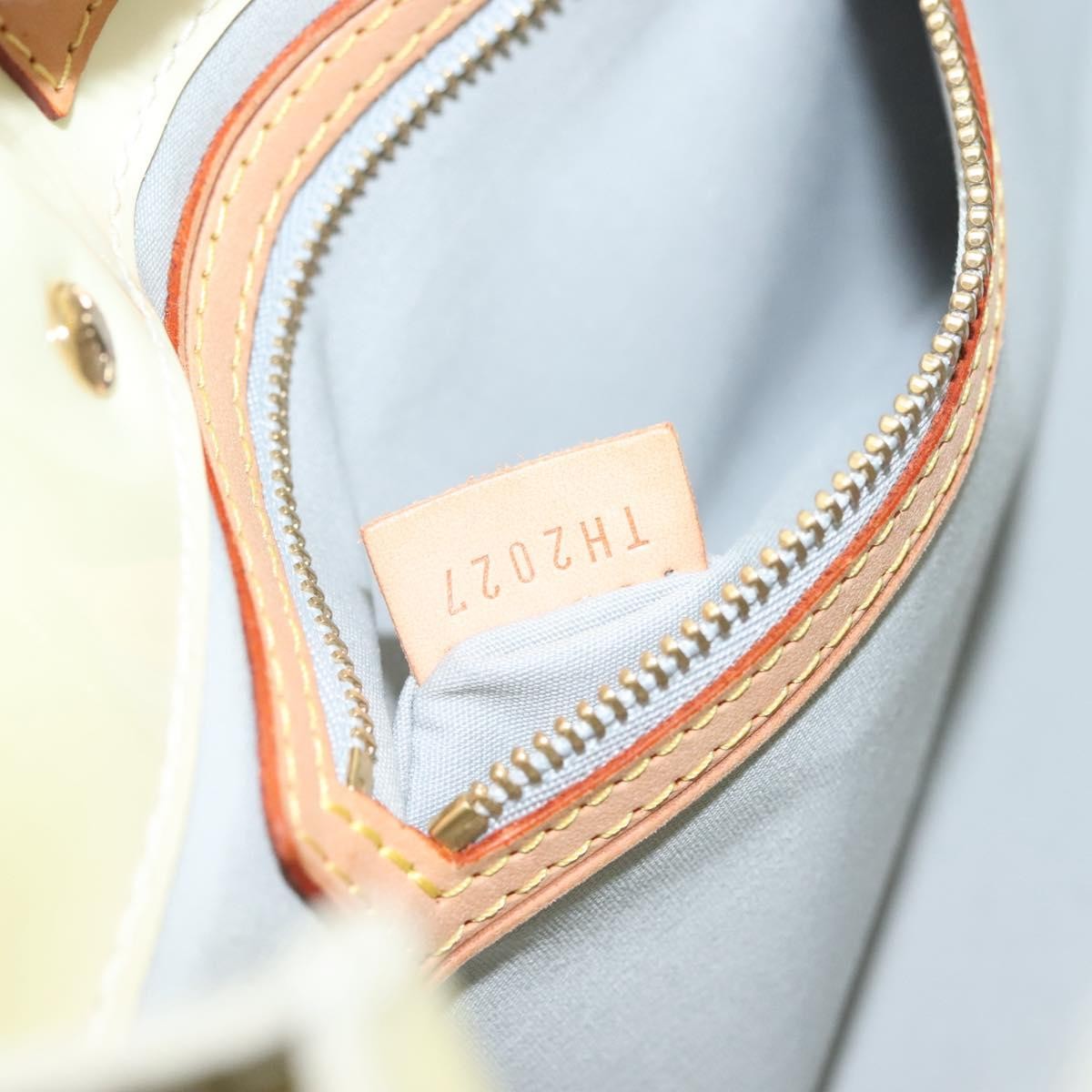 Louis Vuitton Reade Handbag Monogram Vernis, ECRU, PATENT_LEATHER, Handbag