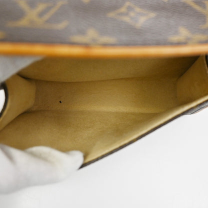 Louis Vuitton Florentine Waist Bag Monogram Canvas, BROWN, CANVAS, Shoulder bag