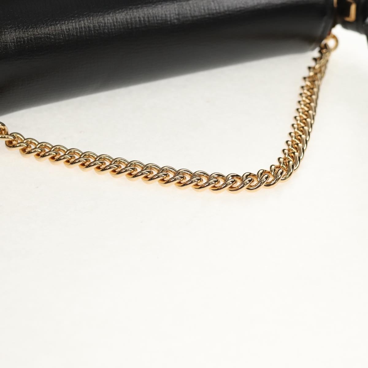 Gucci Vintage Horsebit Shoulder bag Leather, BLACK, LEATHER, Shoulder bag