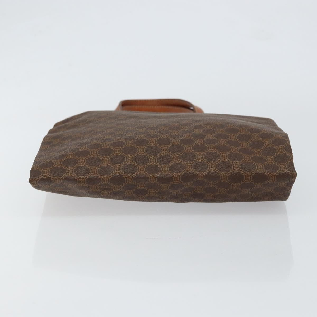 Celine Vintage Macadam Tote bag Canvas, BROWN, CANVAS, Tote bag