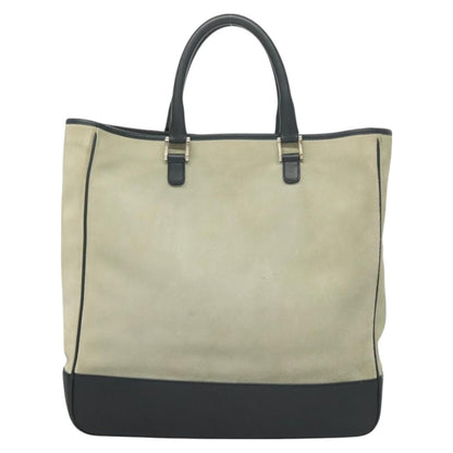 Loewe Anagram Tote Suede, GRAY, SUEDE, Tote bag