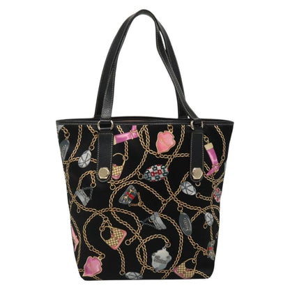 Gucci Charmy Tote Satin, BLACK, SATIN, Tote bag