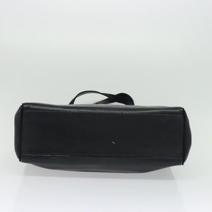 Salvatore Ferragamo Vintage Vara Bow Tote Lizard Embossed Leather, NAVY, LEATHER, Tote bag